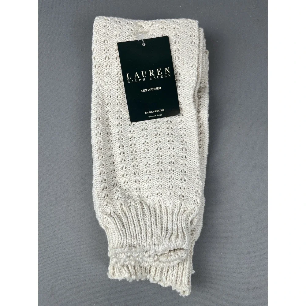 Lauren Ralph Lauren Leg Warmers Vintage - Sock Size 9-11 - NWT
